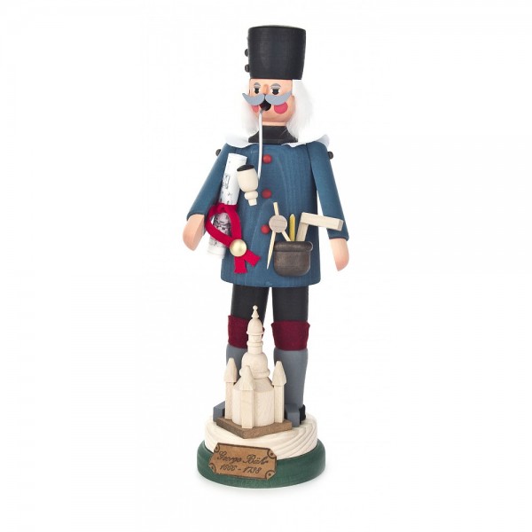 Dregeno Erzgebirge - Räuchermann George Bähr - 26cm