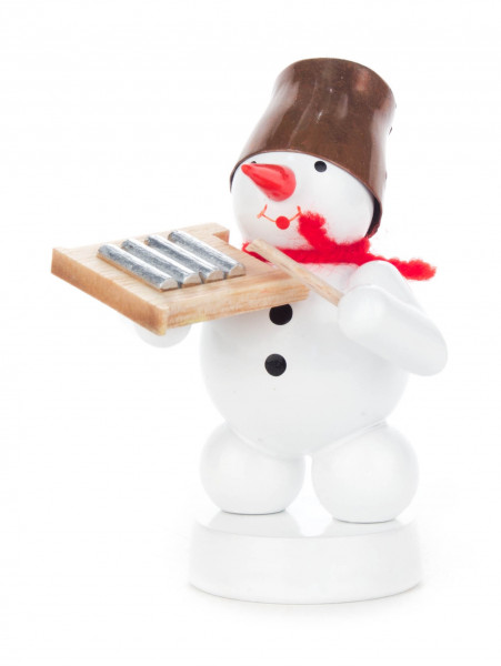 Dregeno Erzgebirge - Schneemann mit Waschbrett