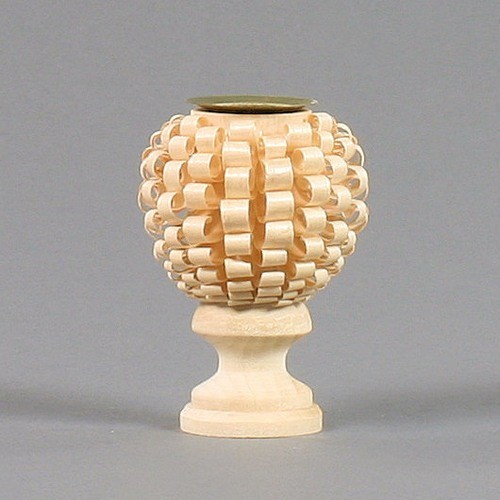 Dregeno Erzgebirge - Spanleuchter klein für Kerze - 7cm