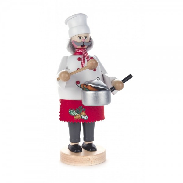 Dregeno Erzgebirge - Räuchermann Koch - 22cm