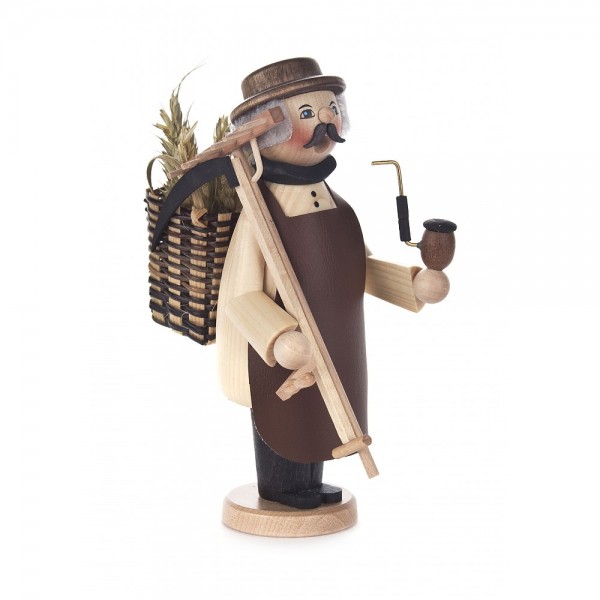 Dregeno Erzgebirge - Räuchermann Bauer - 17cm