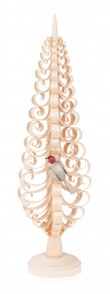 Dregeno Erzgebirge - * Spanbaum mit Buntspecht, 30 cm