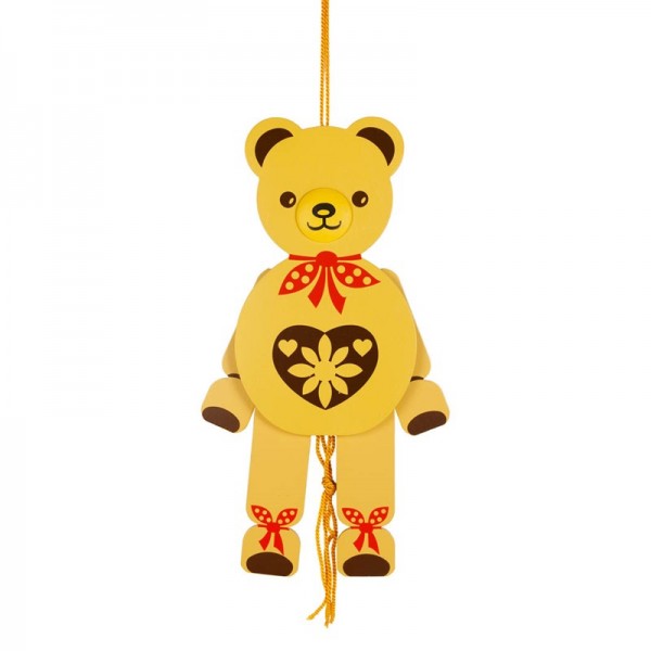 Dregeno Erzgebirge - Miniatur-Hampelmann Teddy