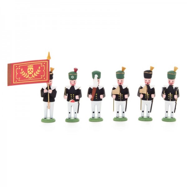 Dregeno Erzgebirge - Miniatur-Bergbauaufzug, 6 Figuren