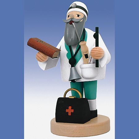 KWO Räuchermann Erzgebirge Doktor 19cm