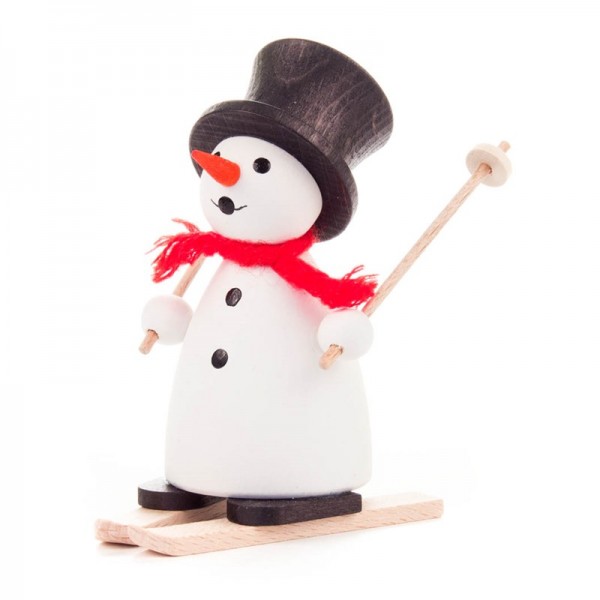 Dregeno Erzgebirge - Schneemann auf Ski