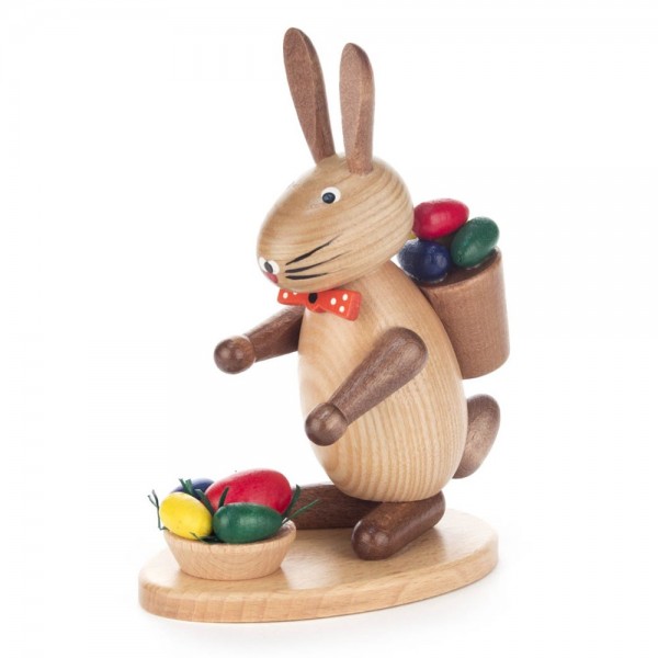 Dregeno Erzgebirge - Hase mit Eierkorb