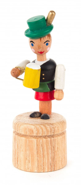 Dregeno Erzgebirge - Wackelfigur Bayerin