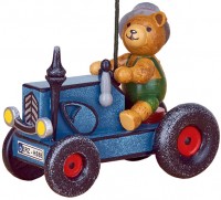 Hubrig Baumbehang Traktor mit Teddy Hubrig Baumbehang Traktor mit Teddy
