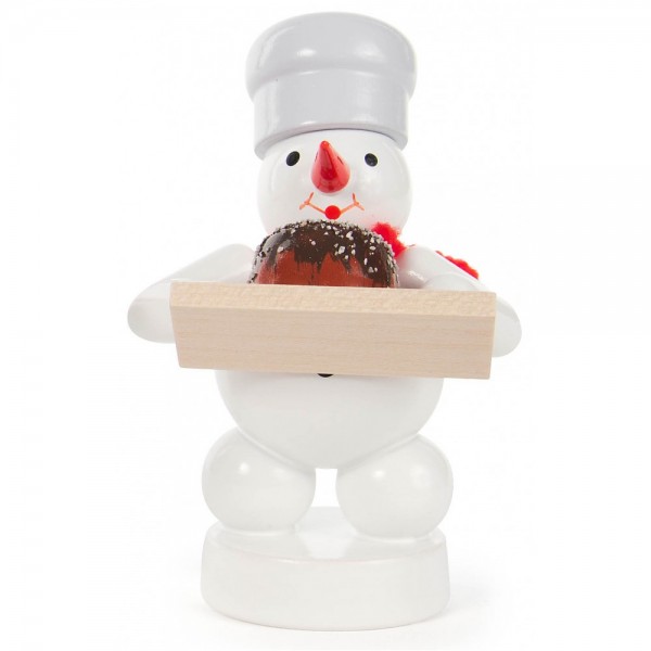 Dregeno Erzgebirge - Schneemann mit Torte