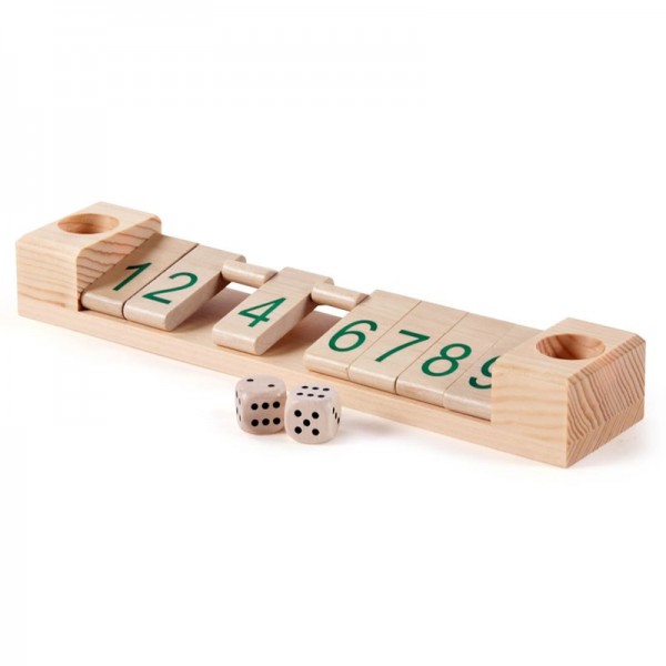 Dregeno Erzgebirge - Miniatur-Additionsspiel mit 2 Würfeln