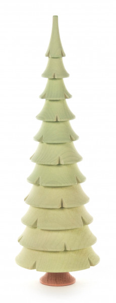 Dregeno Erzgebirge - Massivholzbaum hellgrün, 21 cm