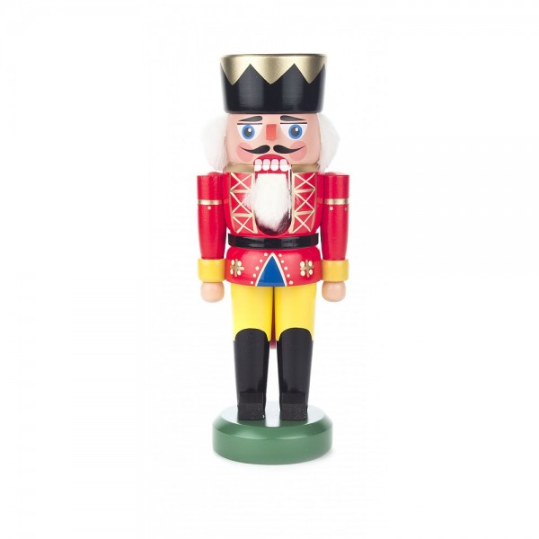 Dregeno Erzgebirge - Nussknacker König rot - 20cm
