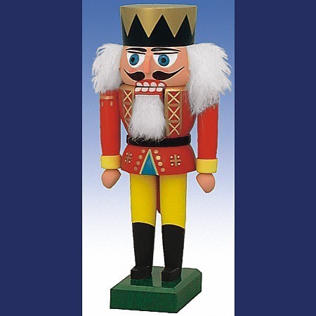KWO Nussknacker Erzgebirge König 19cm