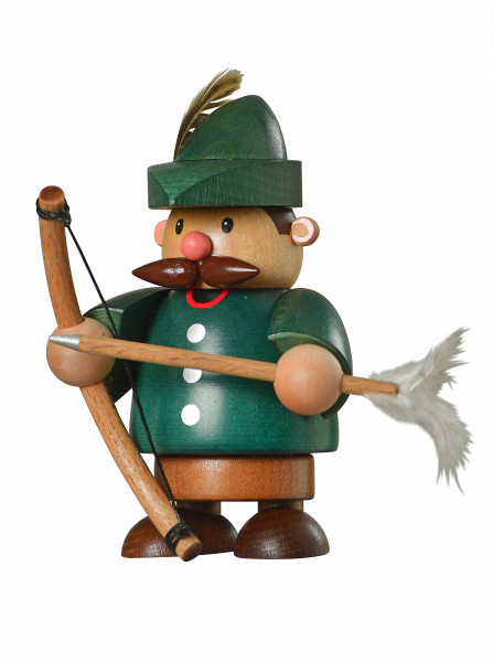KWO Räuchermann Erzgebirge Robin Hood 10cm