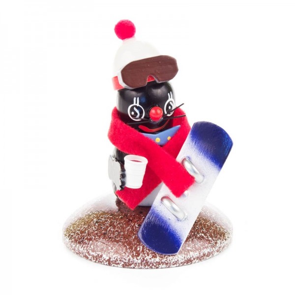 Dregeno Erzgebirge - Miniatur-Maulwurf Snowboardfahrer