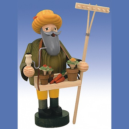KWO Räuchermann Erzgebirge Gärtner 18cm