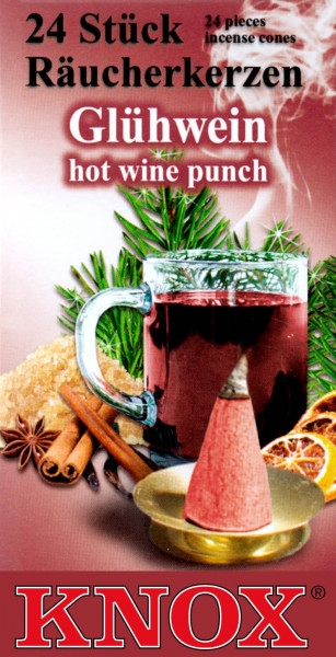Dregeno Erzgebirge - KNOX Räucherkerzen Glühwein (24)