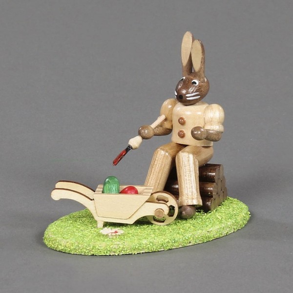 Dregeno Erzgebirge - Hase mit Schubkarre