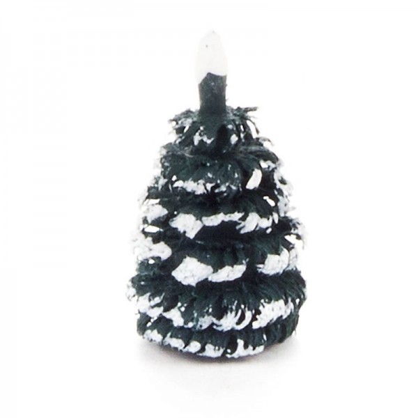 Dregeno Erzgebirge - Miniatur-Seiffener Fichte, grün, 2 cm