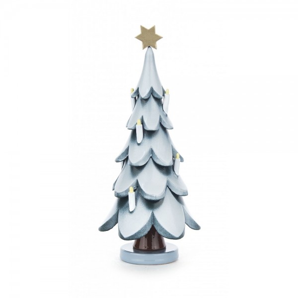 Dregeno Erzgebirge - Weihnachtsbaum mit Stern und Kerzen