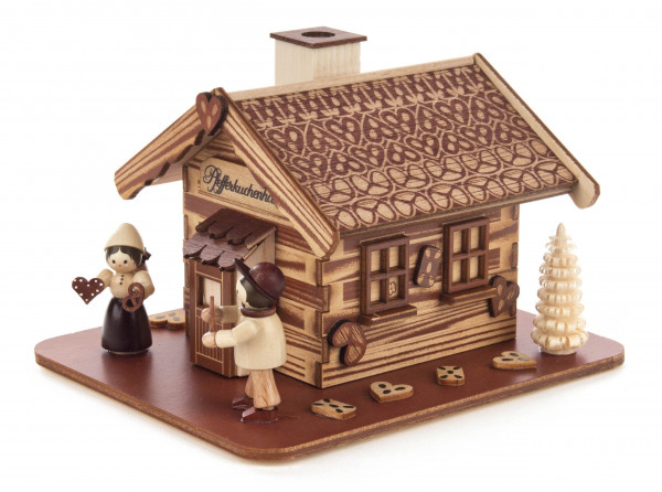 Dregeno Erzgebirge - Räucherhaus »Pfefferkuchenhaus« mit Hänsel und Gretel