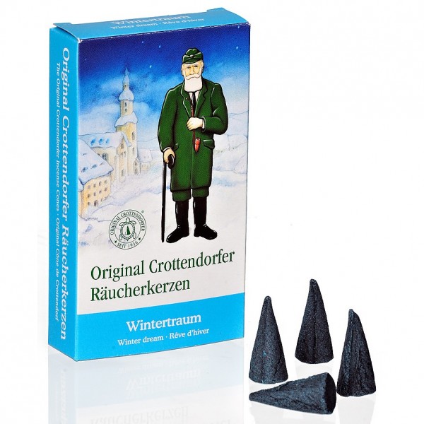 Original Crottendorfer Räucherkerzchen - Wintertraum