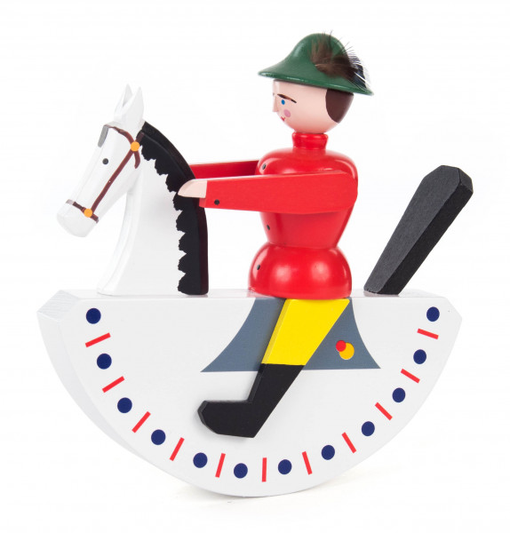 Dregeno Erzgebirge - Reiterlein rot, 15 cm